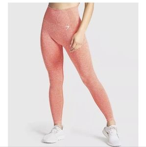 GYMSHARK Vital Compression Leggings seamless high Rise